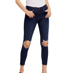 Free People Busted Skinny Jeans